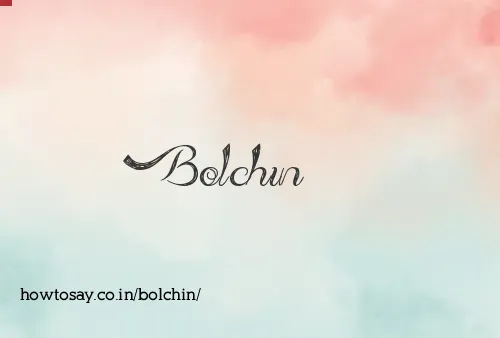 Bolchin