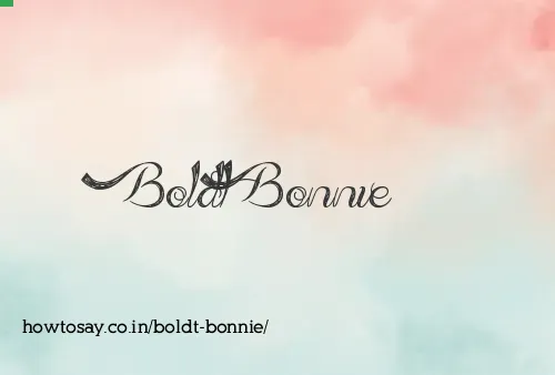Boldt Bonnie
