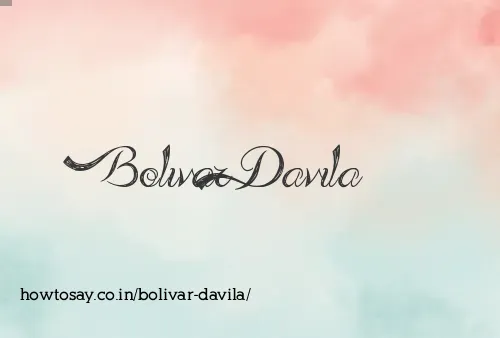 Bolivar Davila