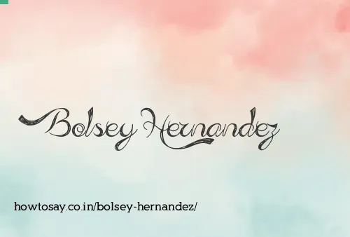 Bolsey Hernandez