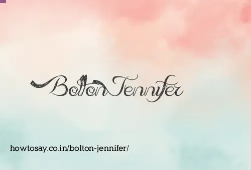 Bolton Jennifer