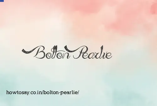 Bolton Pearlie