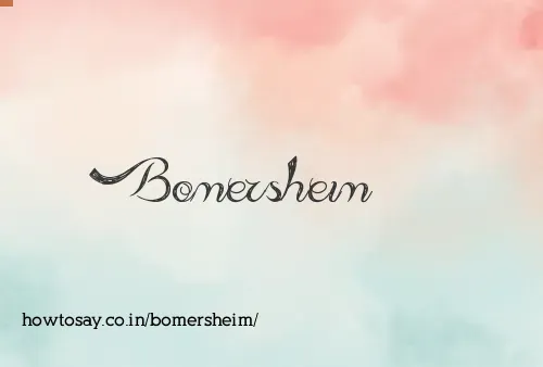 Bomersheim