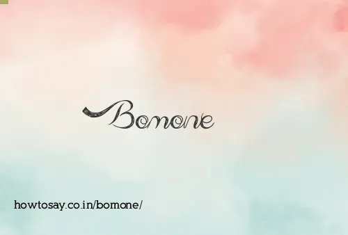 Bomone