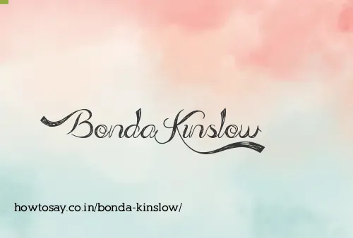Bonda Kinslow