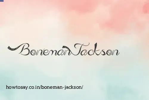 Boneman Jackson