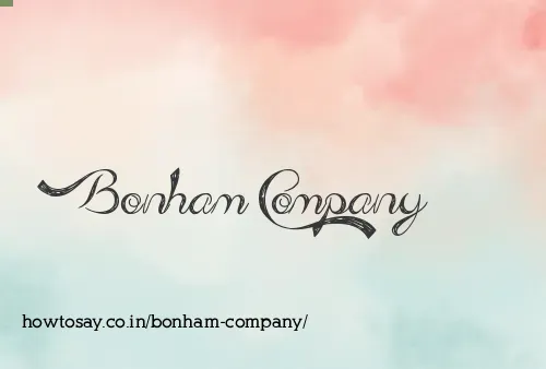 Bonham Company