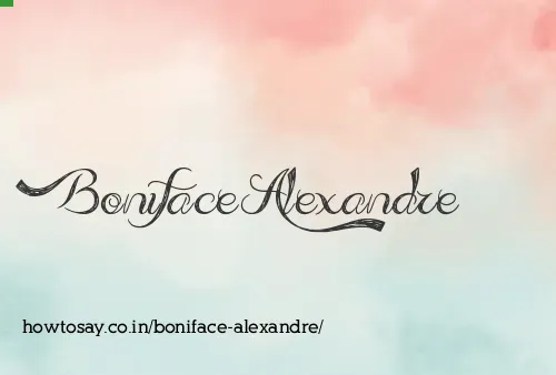 Boniface Alexandre