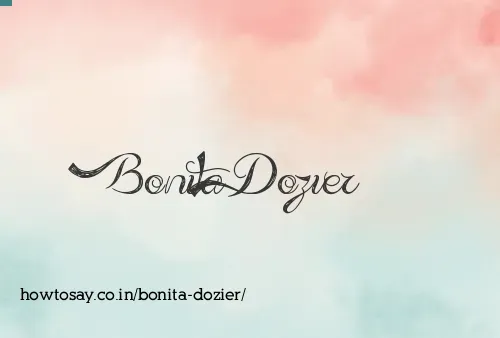 Bonita Dozier