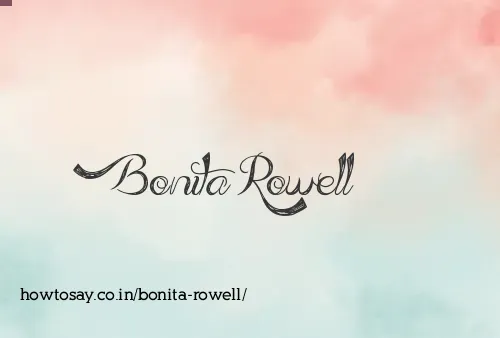 Bonita Rowell