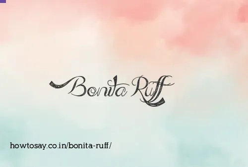 Bonita Ruff