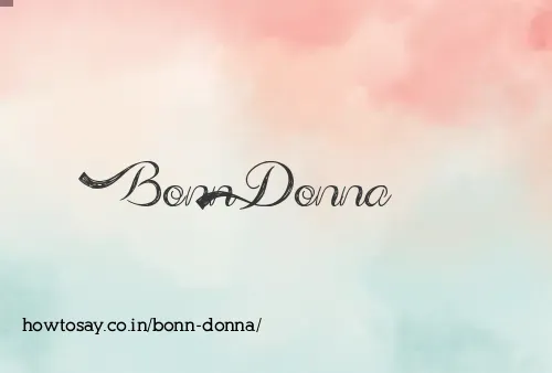 Bonn Donna