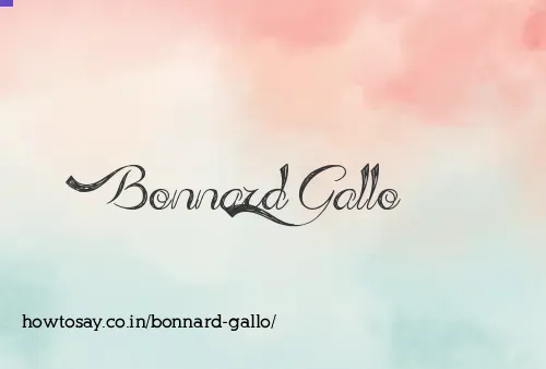 Bonnard Gallo