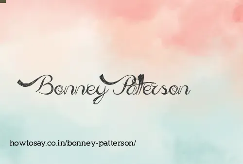 Bonney Patterson