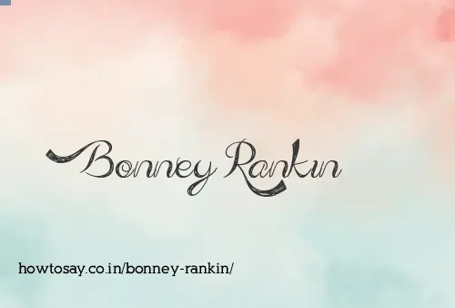Bonney Rankin