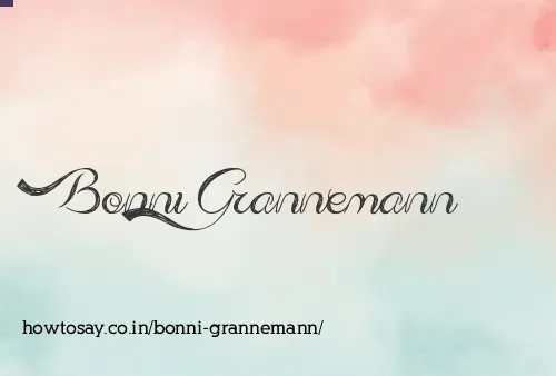 Bonni Grannemann