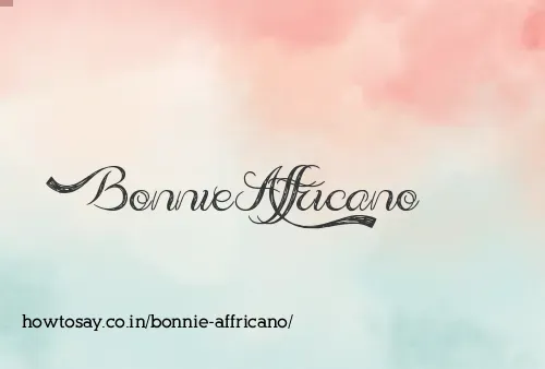 Bonnie Affricano