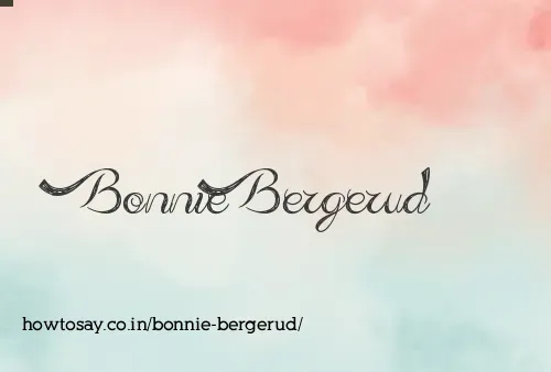 Bonnie Bergerud