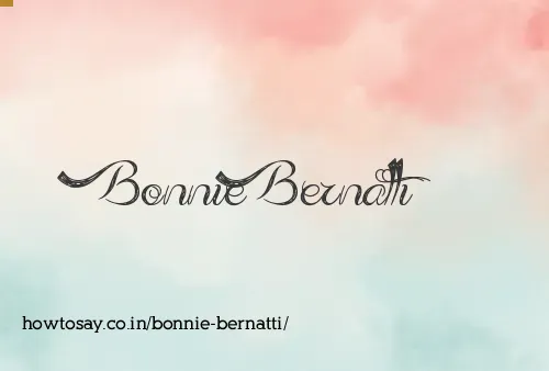 Bonnie Bernatti