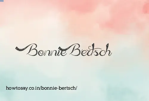 Bonnie Bertsch