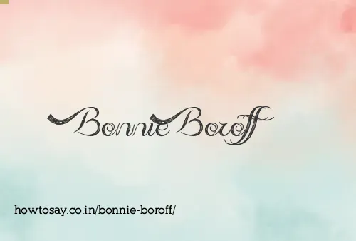 Bonnie Boroff