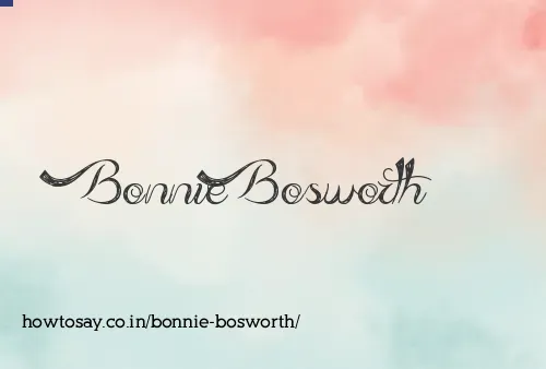 Bonnie Bosworth
