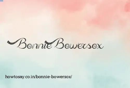 Bonnie Bowersox