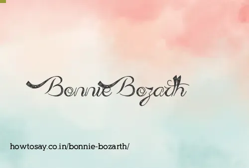 Bonnie Bozarth