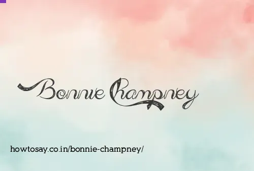 Bonnie Champney