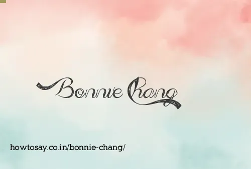 Bonnie Chang