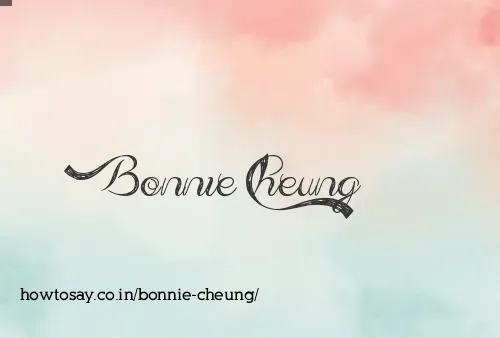 Bonnie Cheung