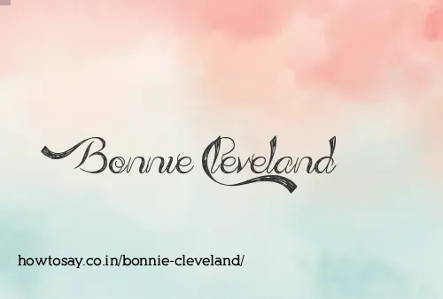 Bonnie Cleveland