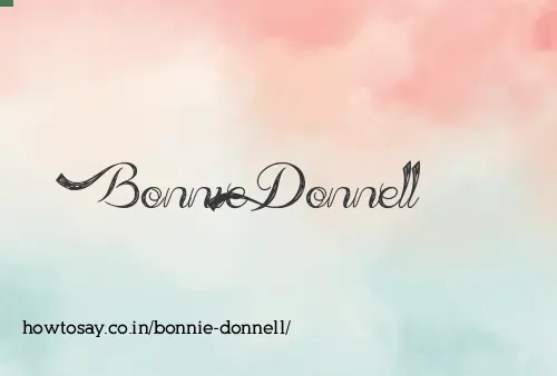 Bonnie Donnell