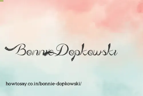 Bonnie Dopkowski
