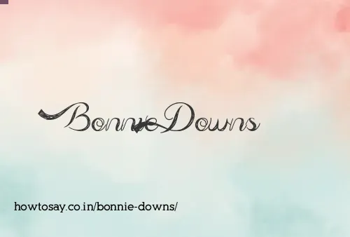 Bonnie Downs