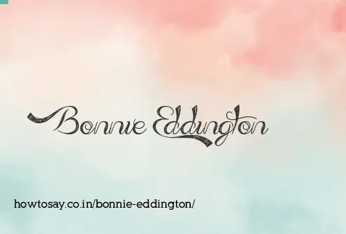Bonnie Eddington