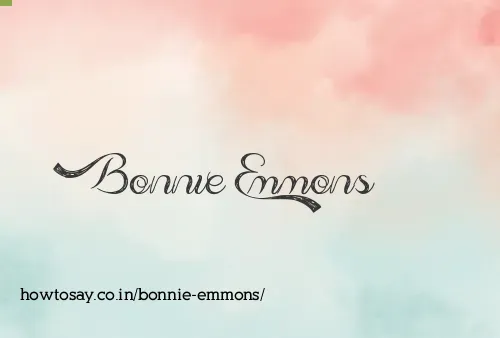 Bonnie Emmons