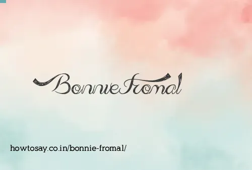 Bonnie Fromal