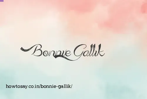 Bonnie Gallik