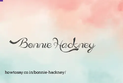 Bonnie Hackney
