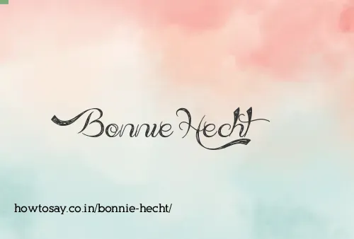 Bonnie Hecht