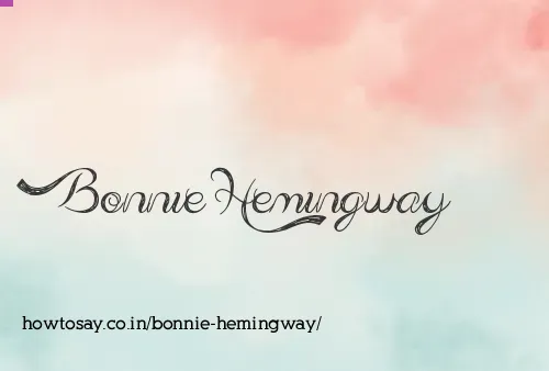 Bonnie Hemingway