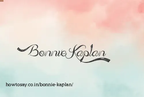 Bonnie Kaplan