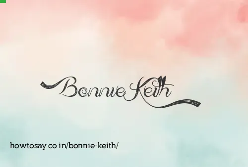 Bonnie Keith