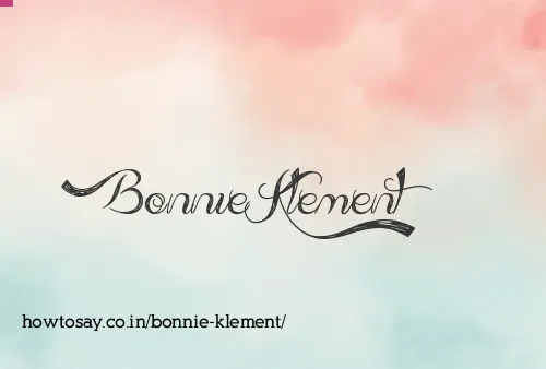Bonnie Klement