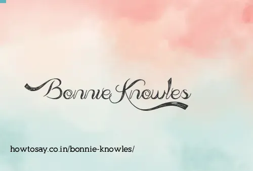 Bonnie Knowles