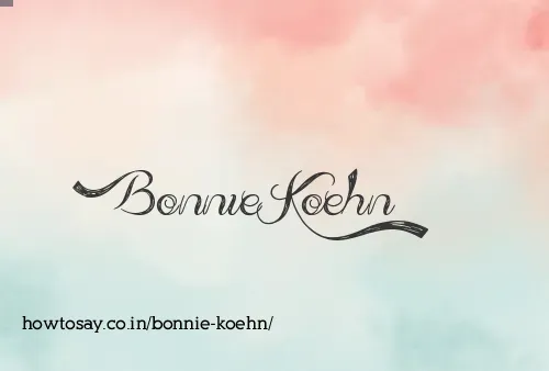 Bonnie Koehn