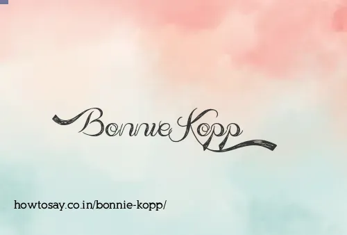 Bonnie Kopp