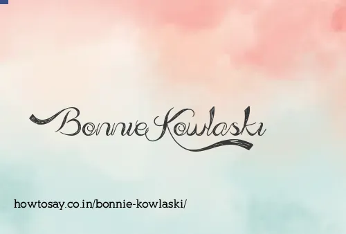 Bonnie Kowlaski