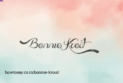 Bonnie Krout